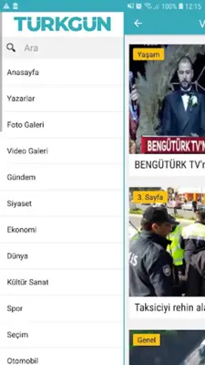 Türkgün Gazetesi android App screenshot 2